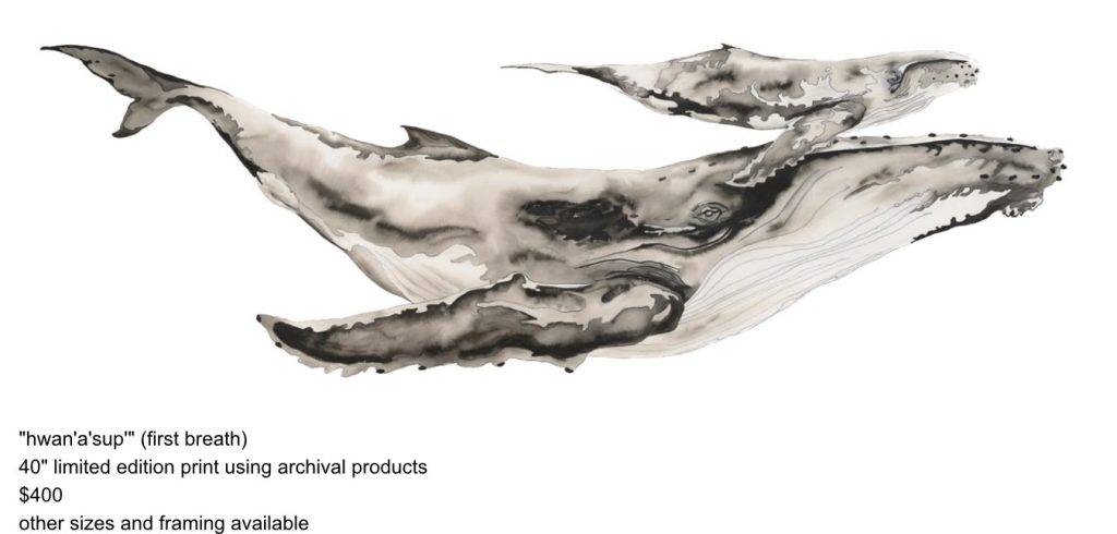 First Breath painting by Jacqui Austin